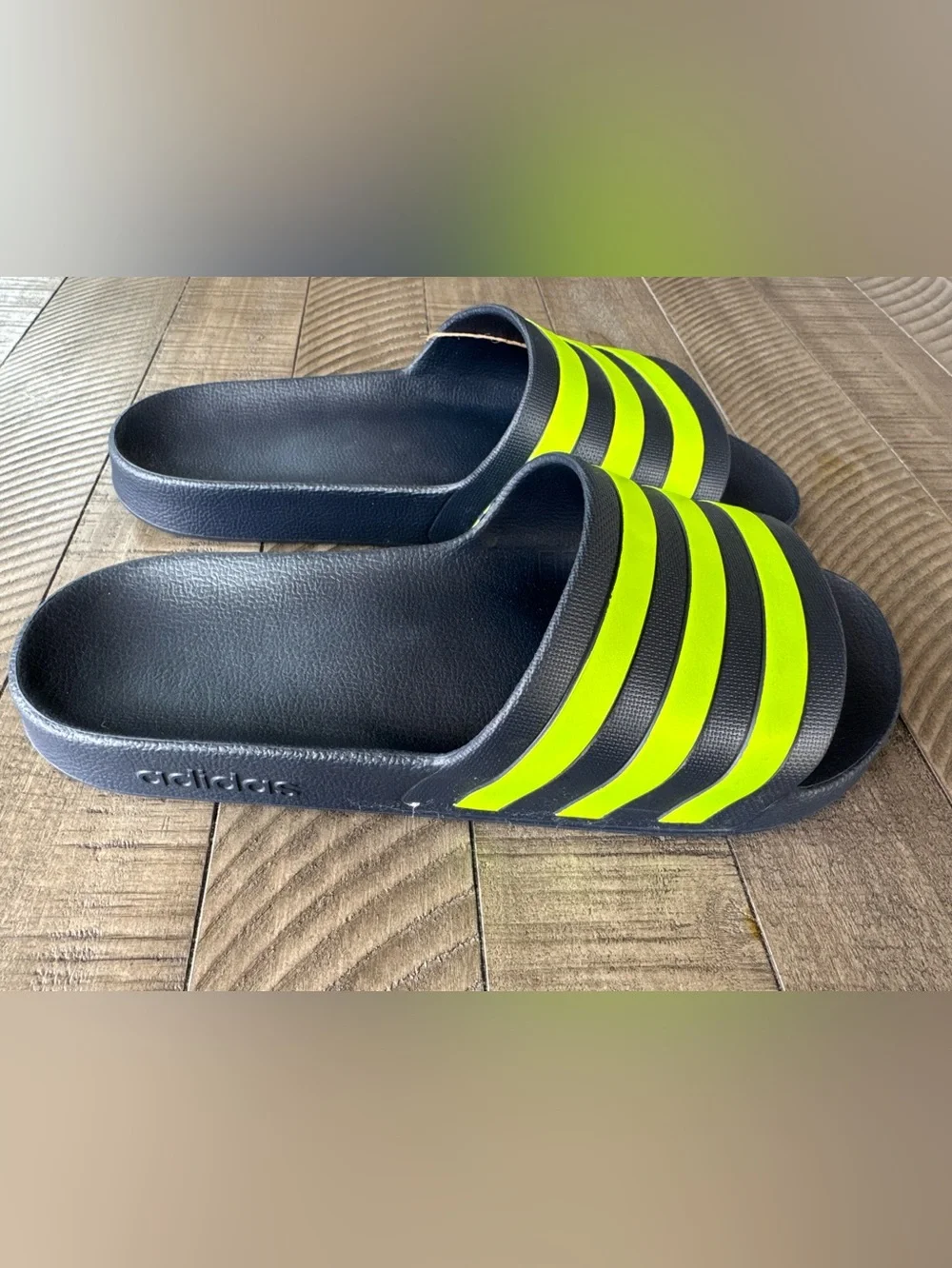 adidas Aqua Slide Pool Slide Sandals Men’s Size 12